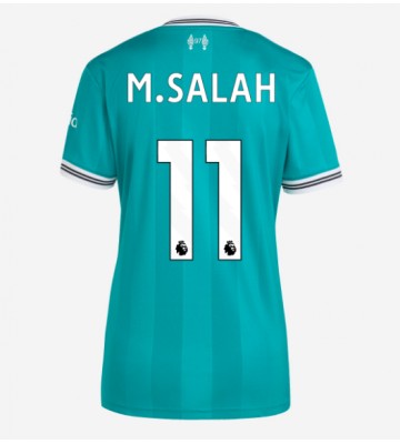 Liverpool Mohamed Salah #11 Tercera Equipación Mujer 2025-26 Manga Corta